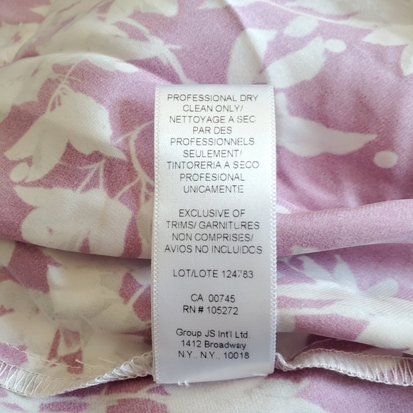 New AMUR Off-The-Shoulder Magenta Popover Waist Midi Dress NWT Size 2 - Picture 16 of 16